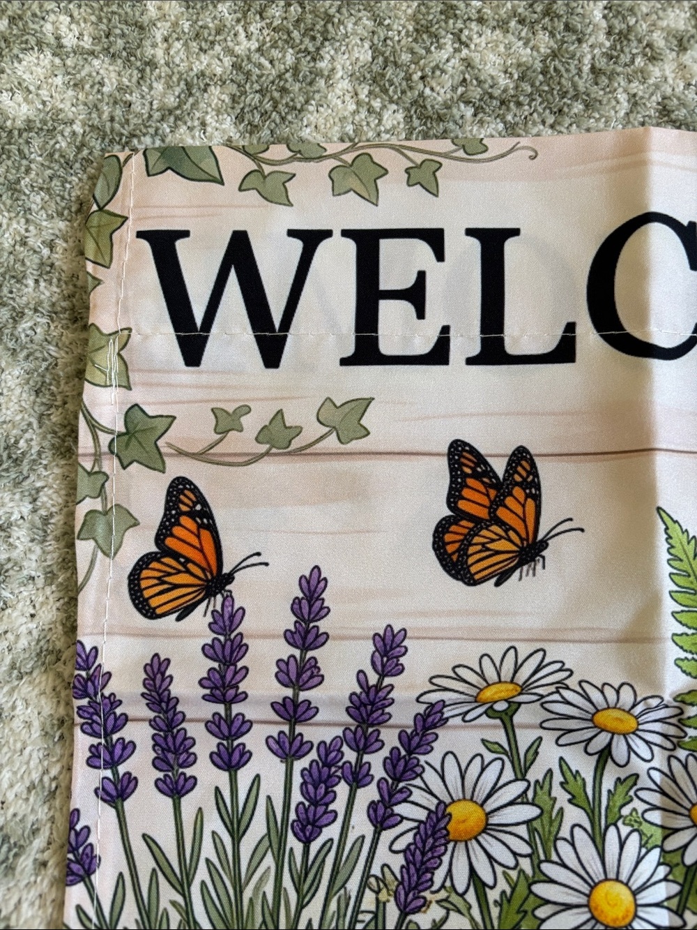 Welcome Western Santa Fe Multicolor Cowboy Boots Sm Garden Flag NWT 11.5x17.75” - Picture 2 of 16
